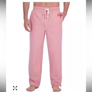 Hanes Platinum drawcord button fly Brushed Oxford Sleep Pants large